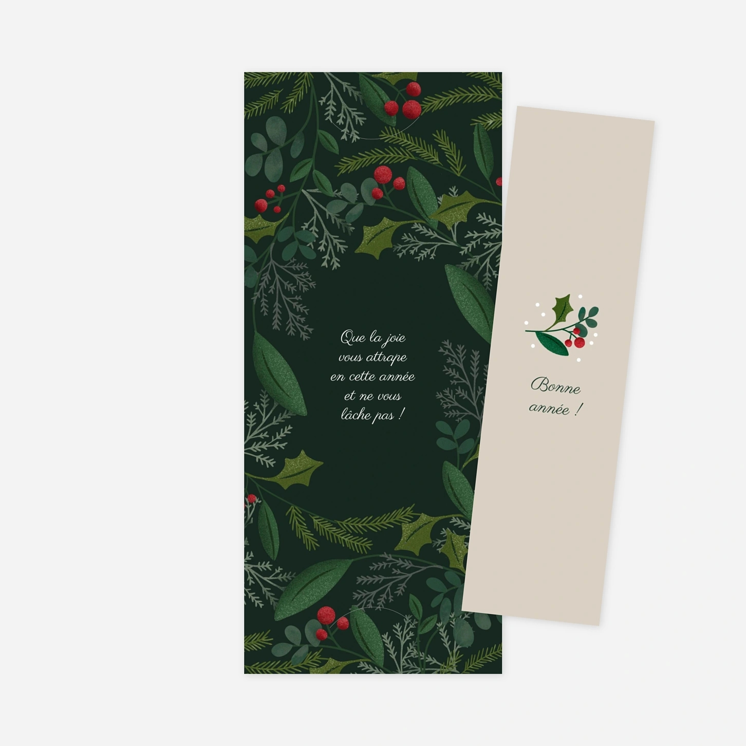 Carte de voeux Baies d'hiver