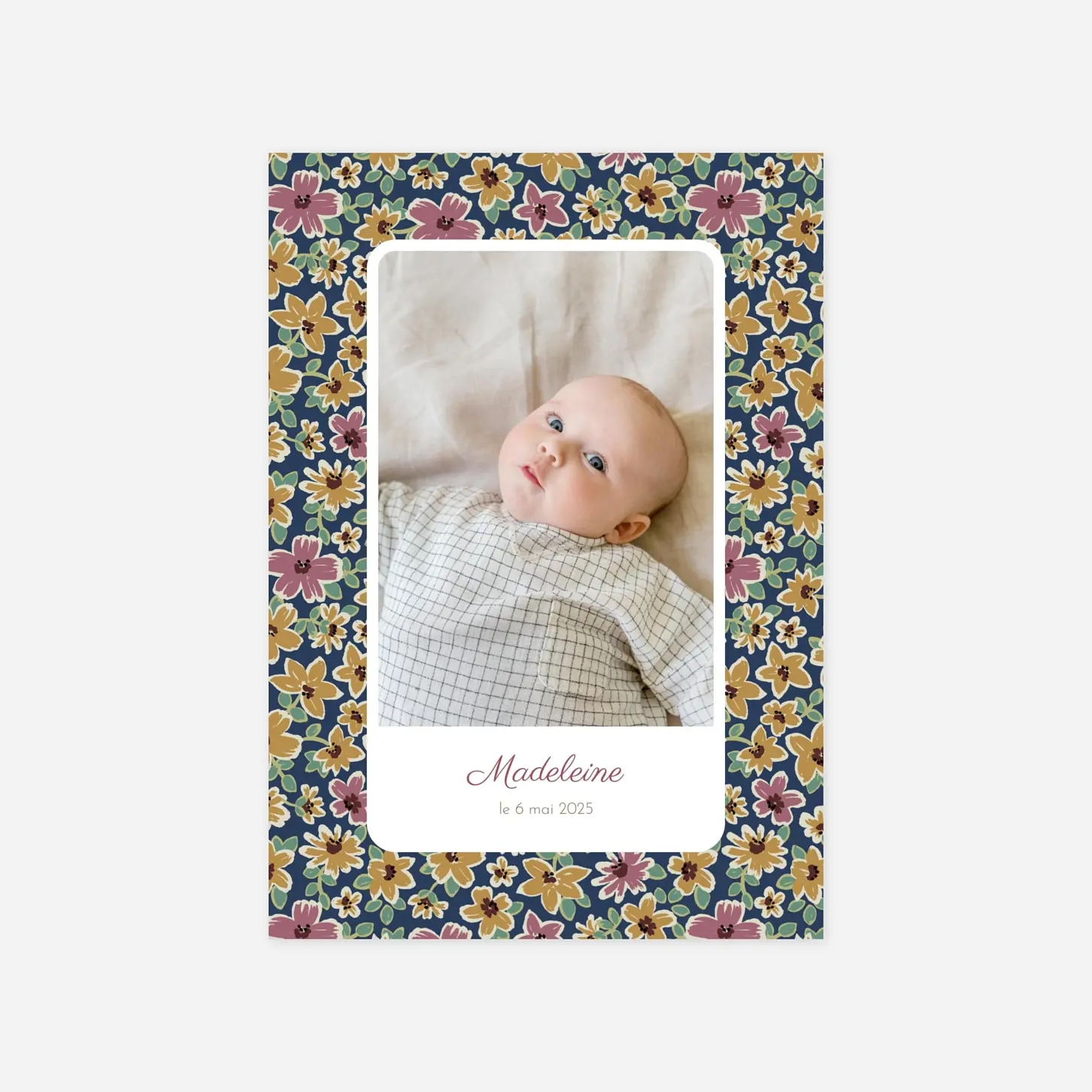 Faire-part naissance Bloom