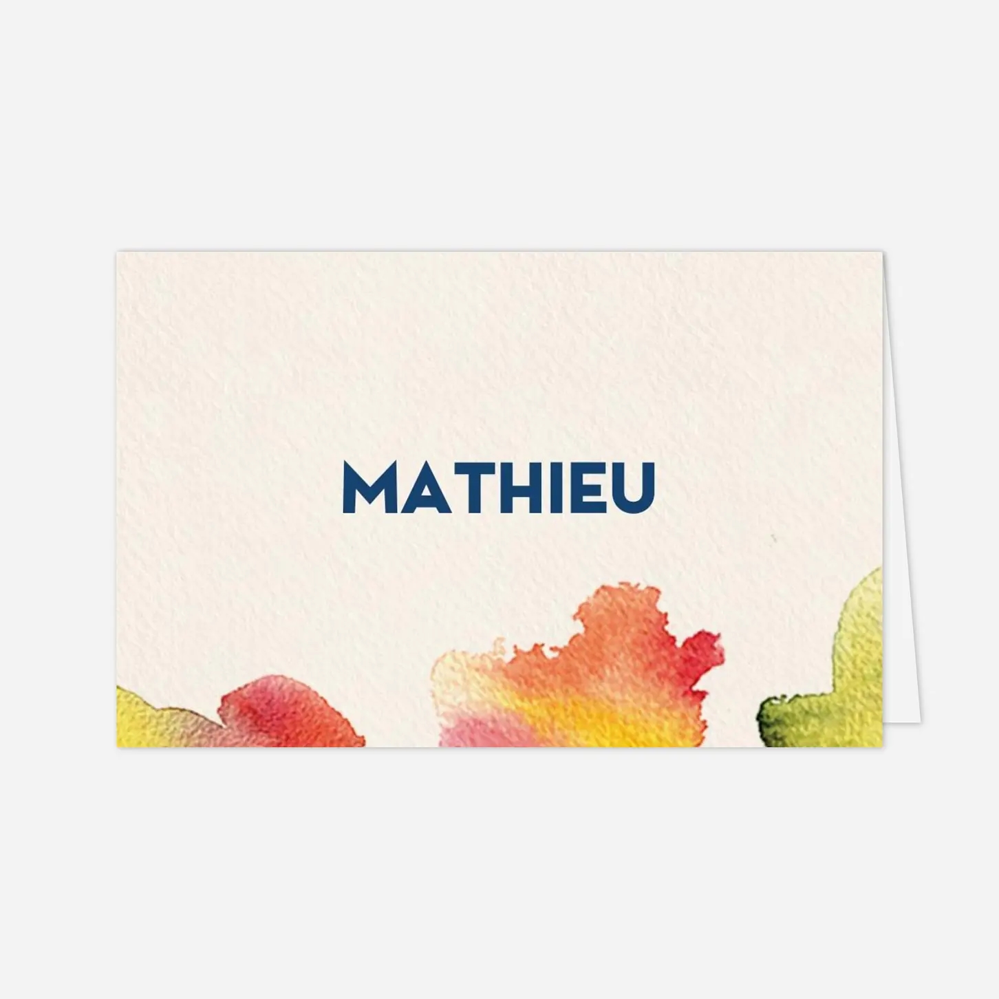 Marque-place mariage Bloom