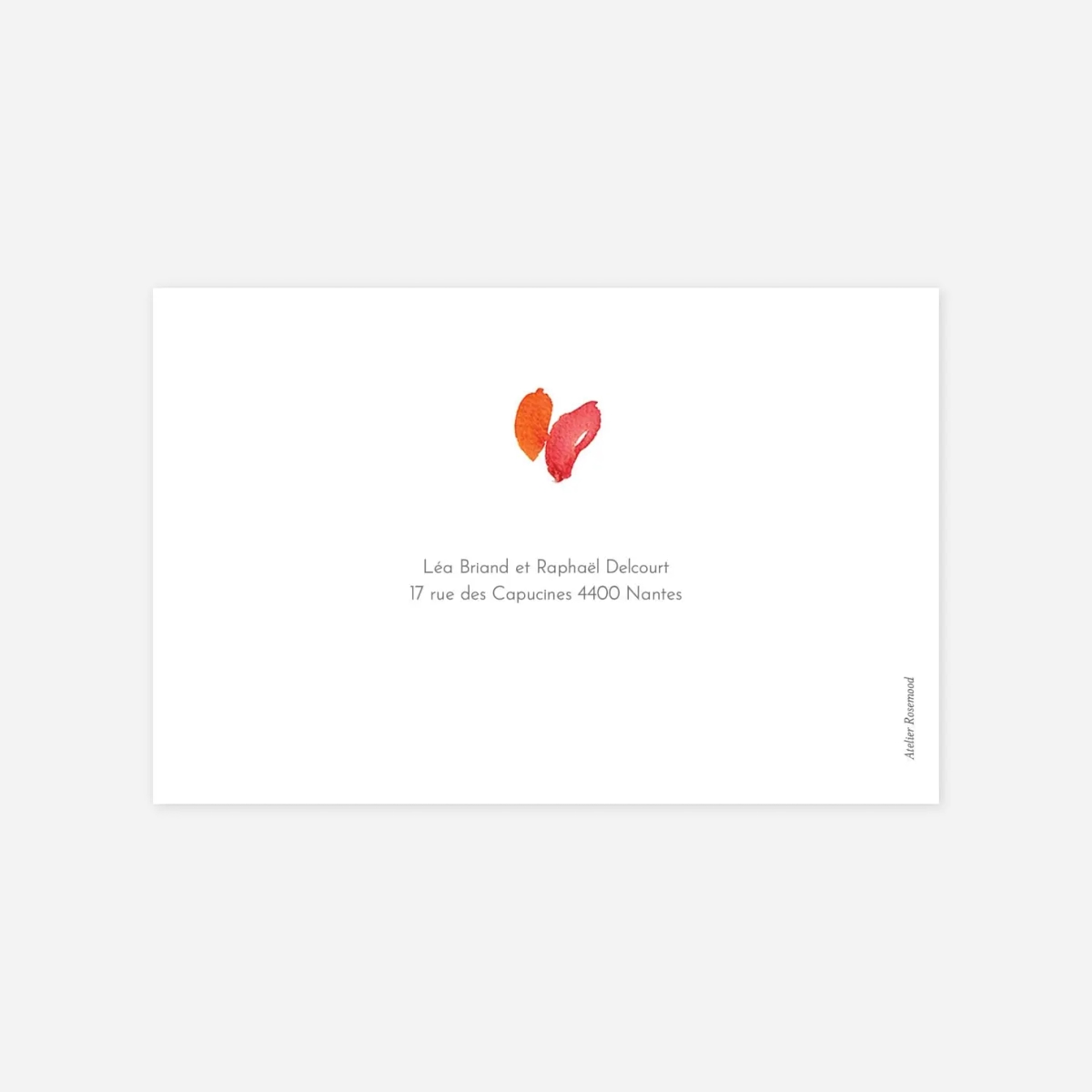 Carton d'invitation Bloom