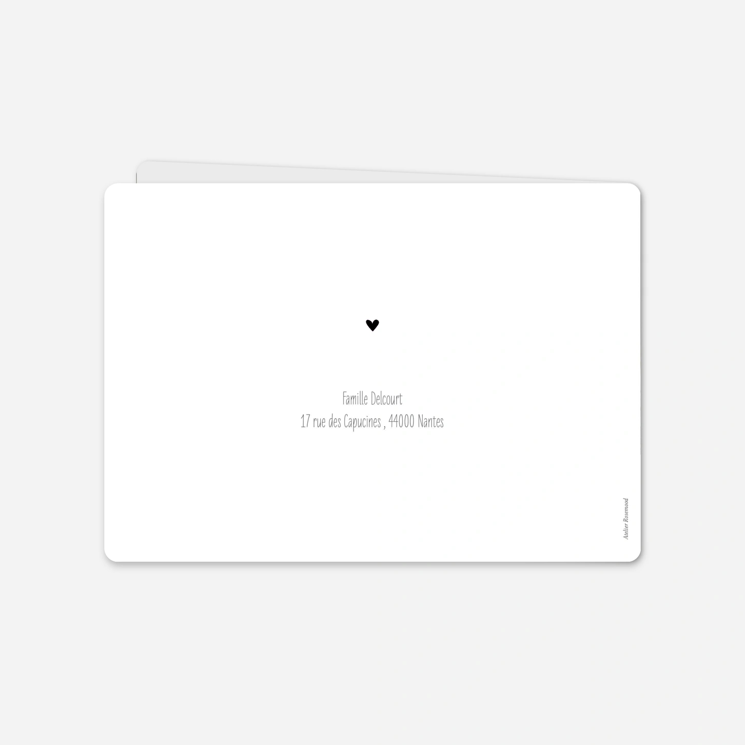 Faire-part naissance Bonne étoile