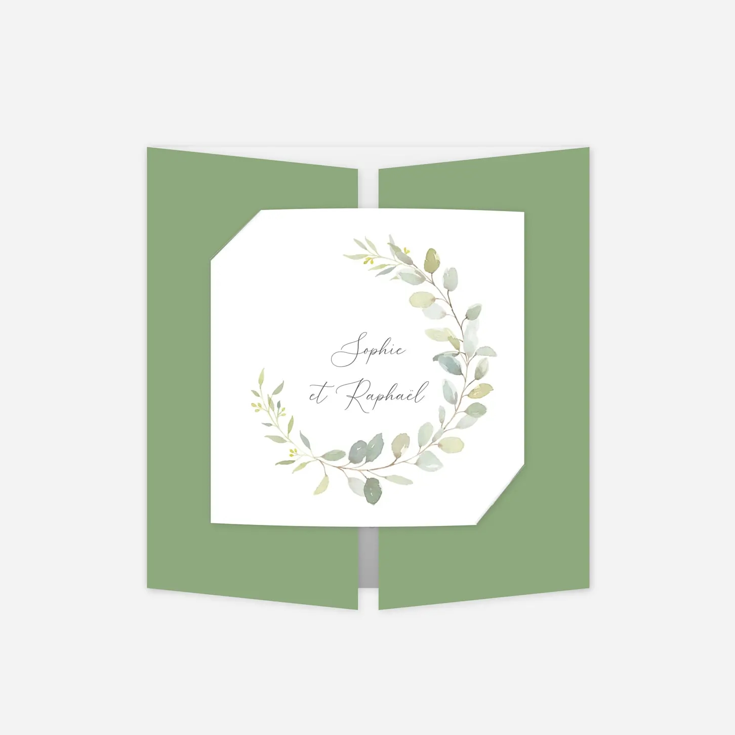 Faire-part mariage Bouquet champêtre