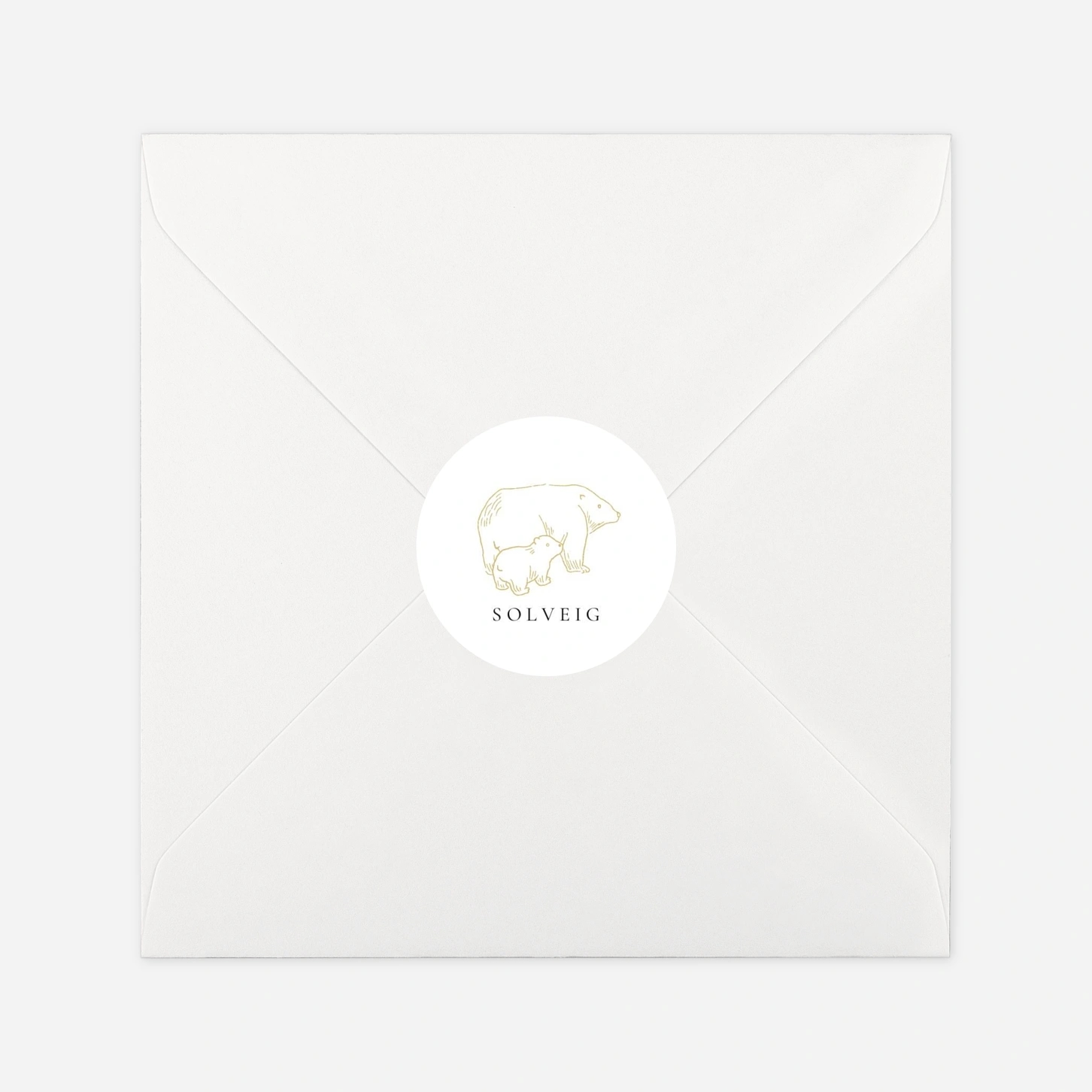 Stickers naissance Boréal