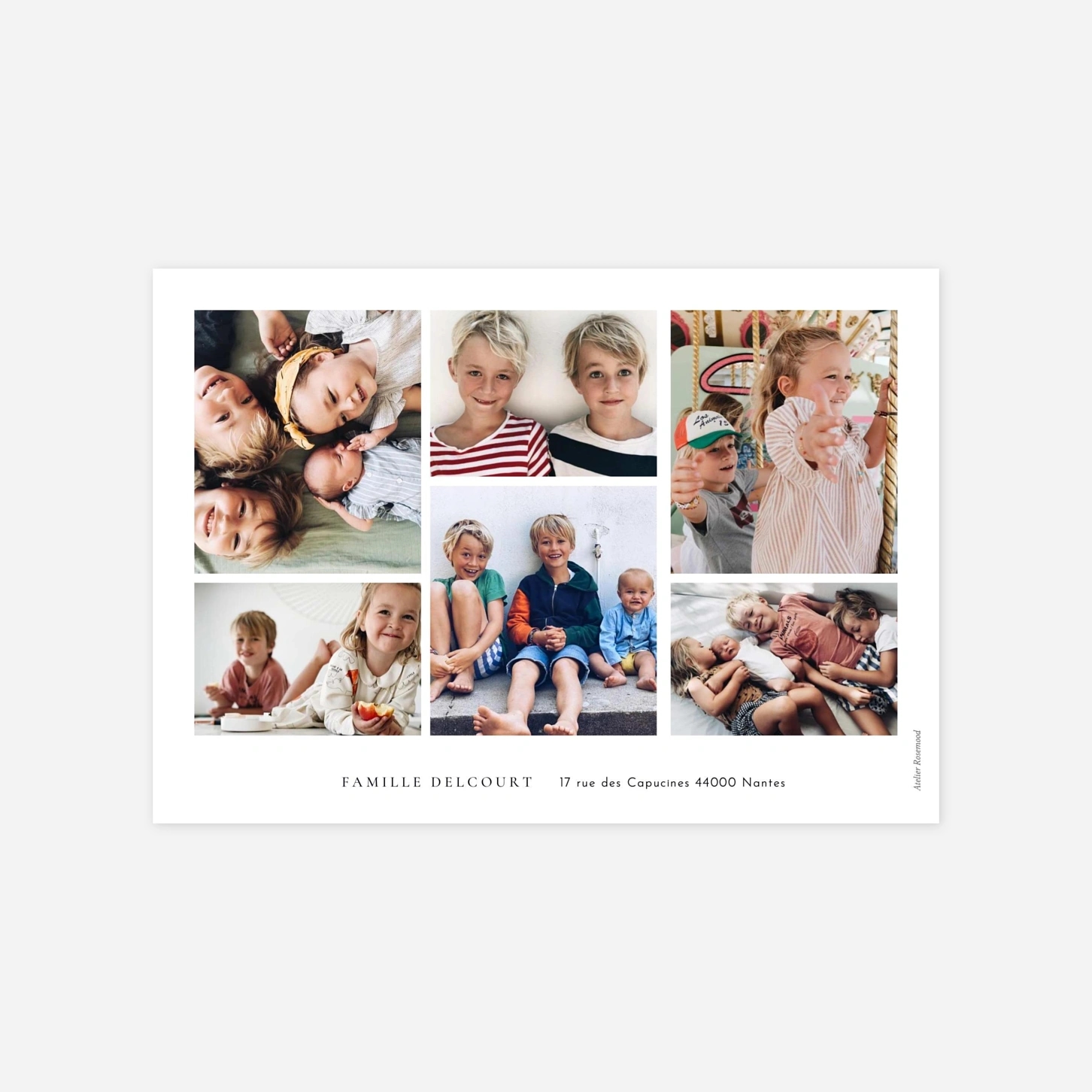 Carte de voeux Boréal