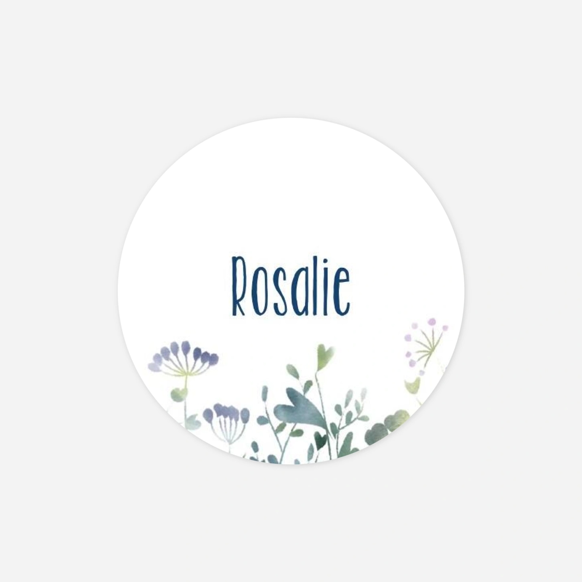 Stickers naissance Bouquet sauvage