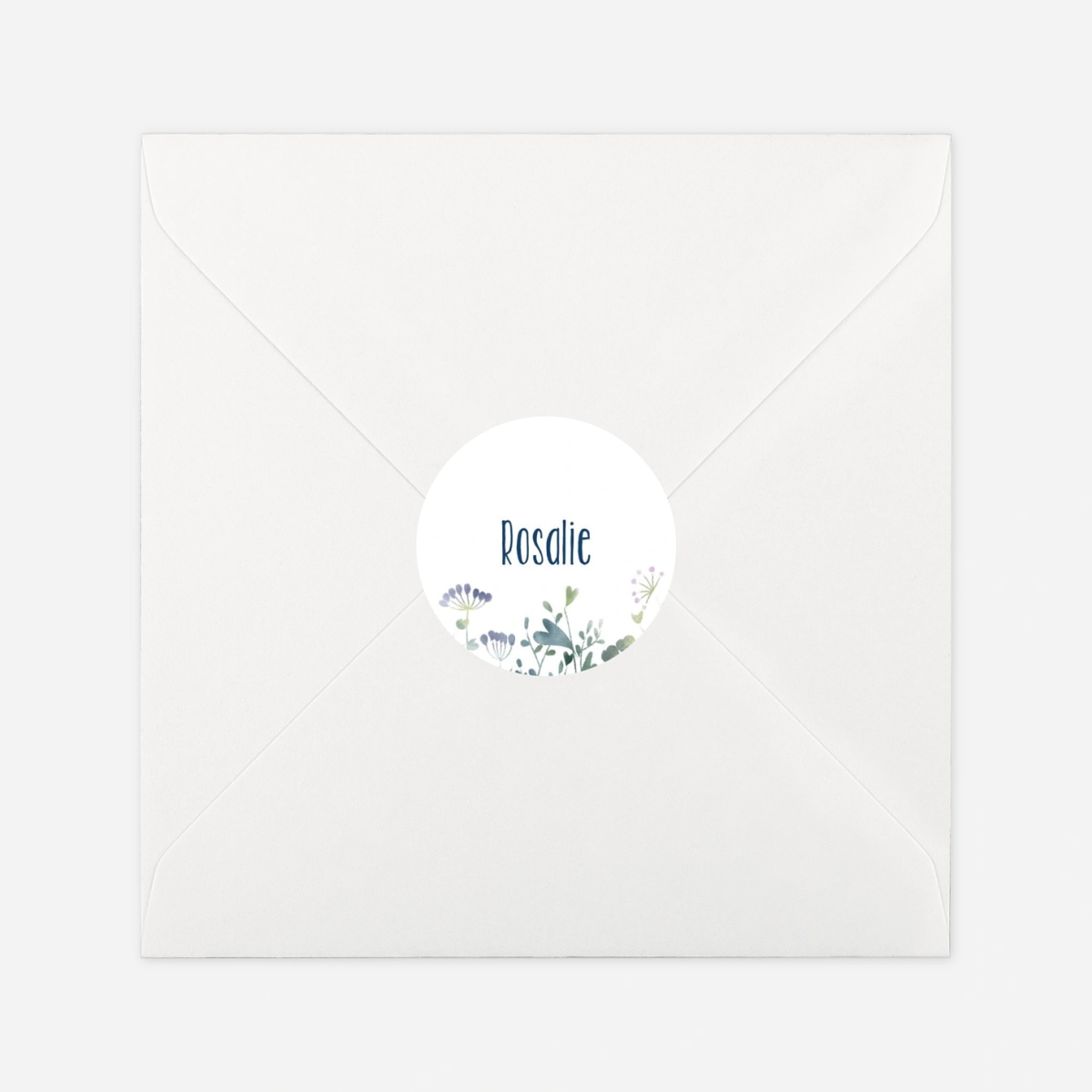 Stickers naissance Bouquet sauvage