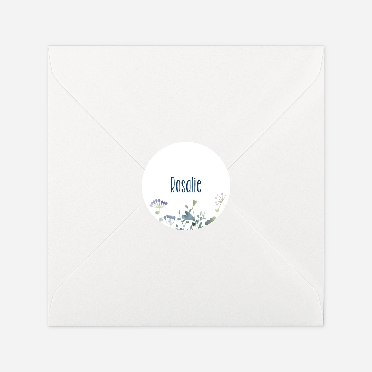 Stickers naissance Bouquet sauvage