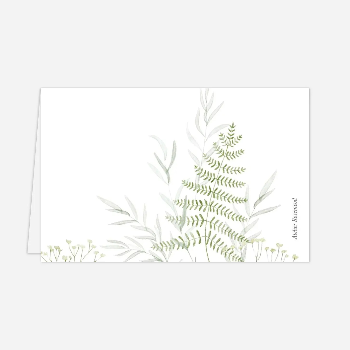 Marque-place mariage Botanique