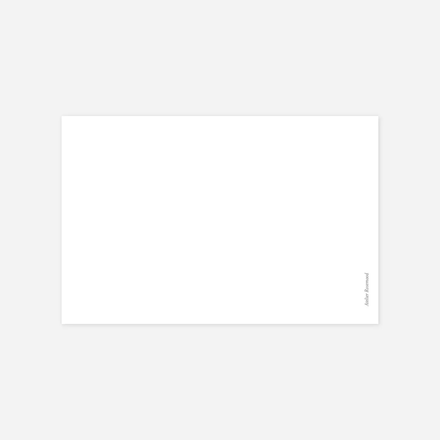 Carton d'invitation Bouquet