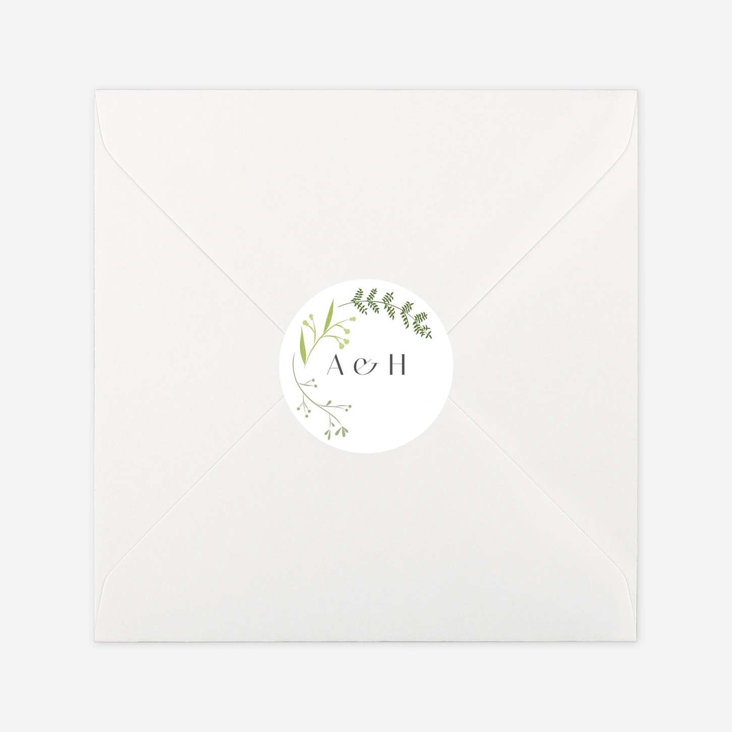 Étiquette cadeau mariage Brins d'été