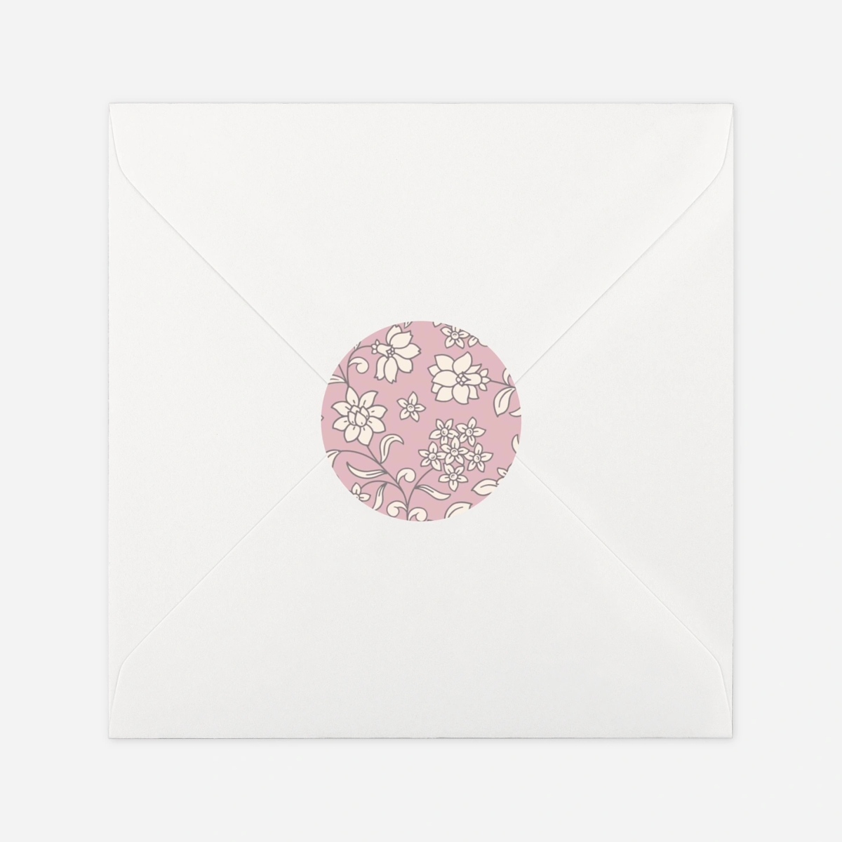 Stickers naissance Brins fleuris