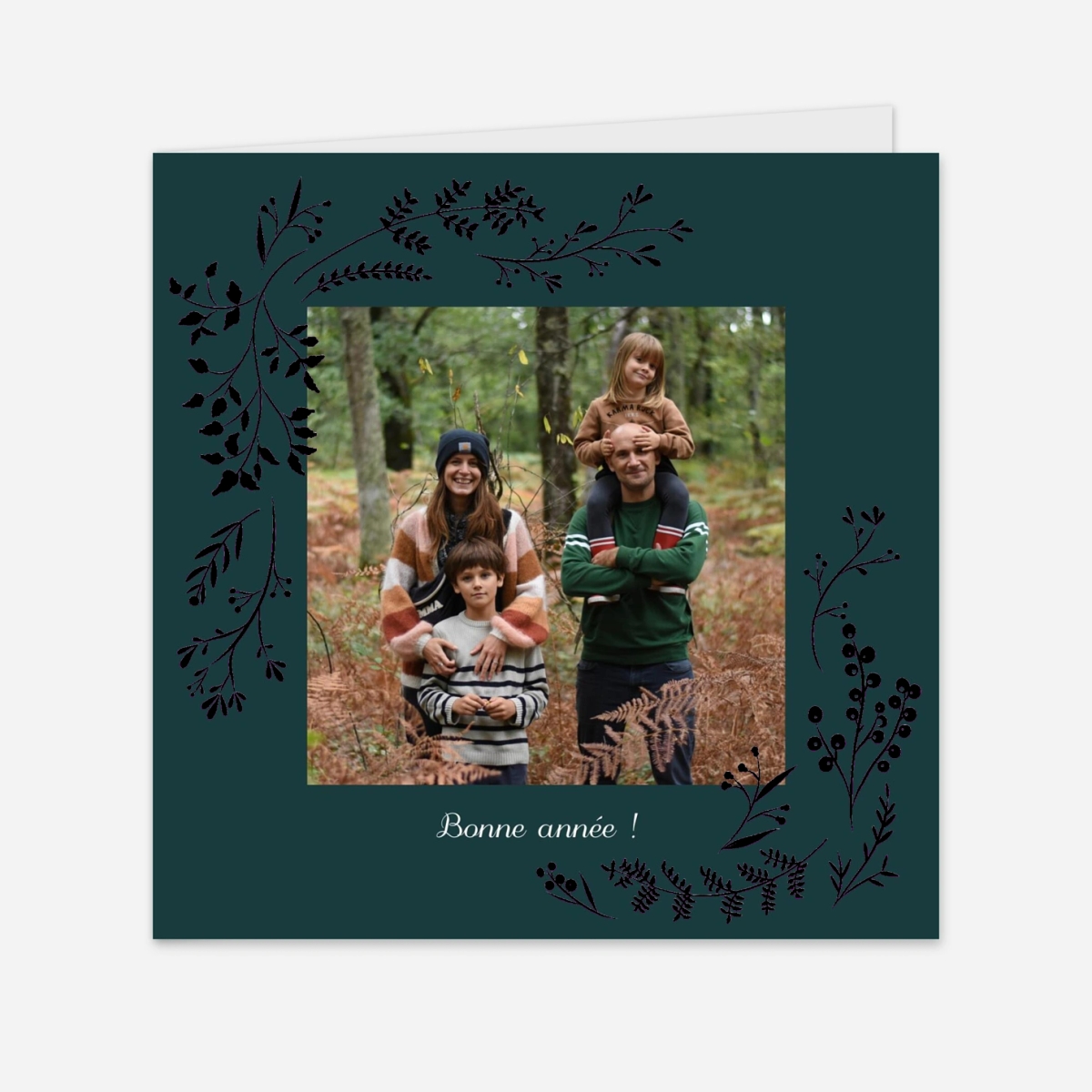 Carte de voeux Brins d'hiver