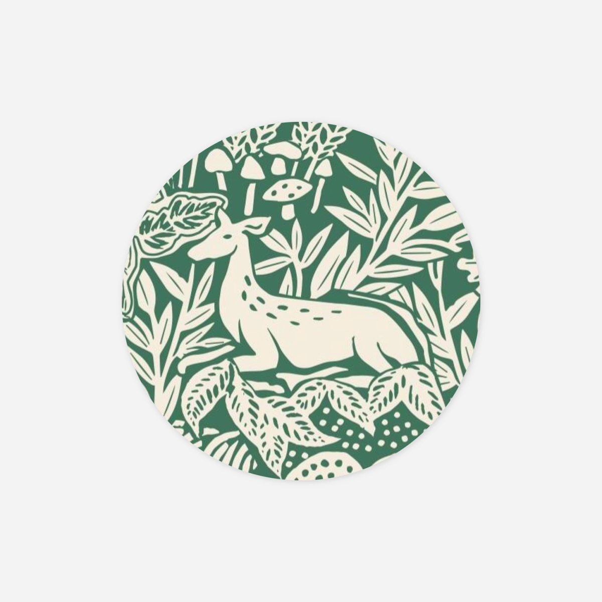 Étiquette cadeau Noël Bosquet