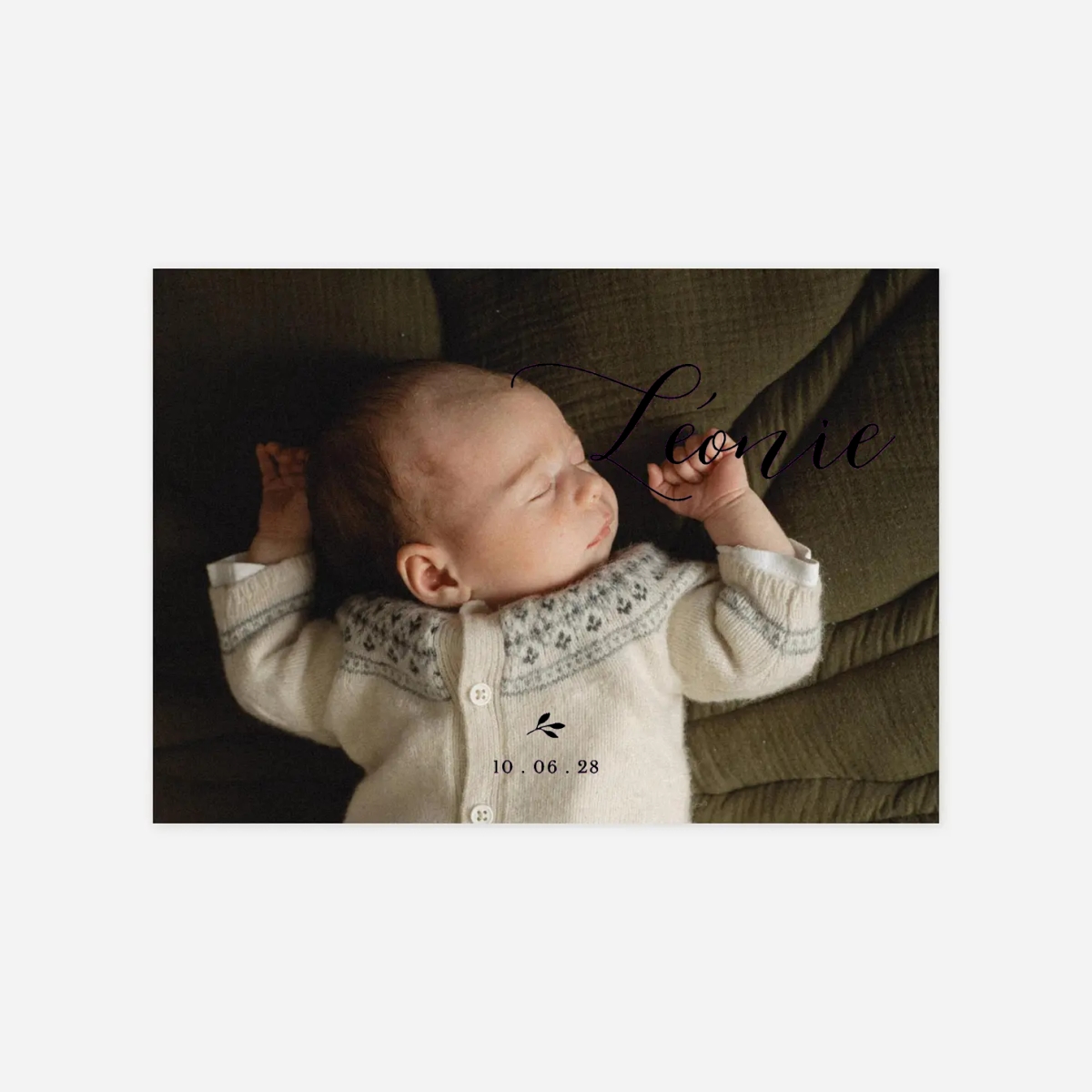 Faire-part naissance Bouture