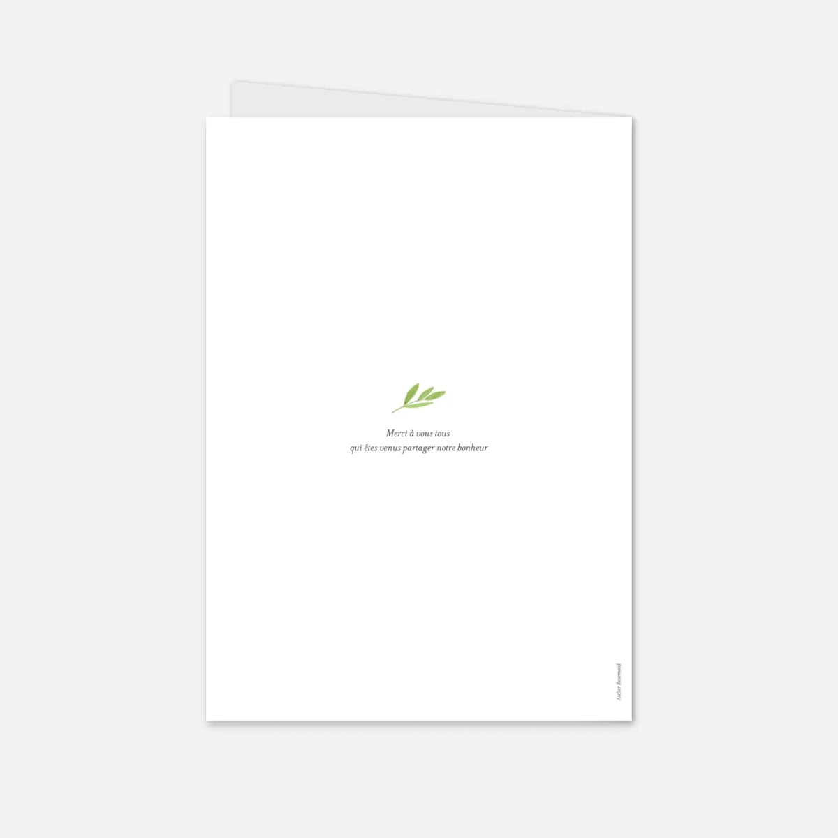 Livret de messe mariage Bucolique