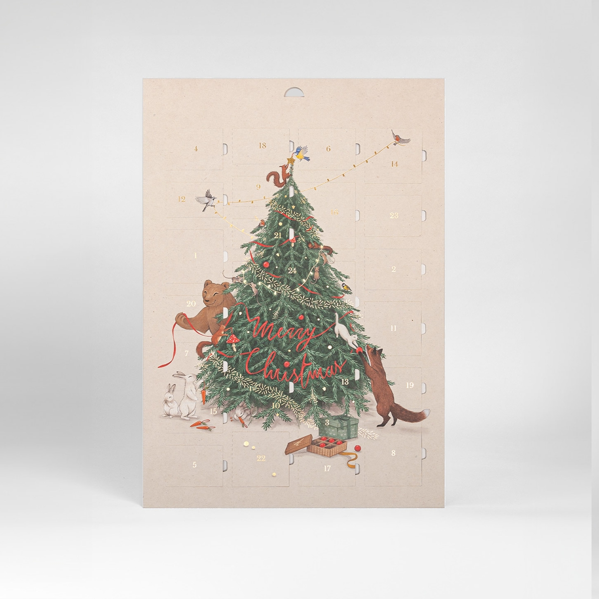 Calendrier de l'Avent Le Noël des animaux