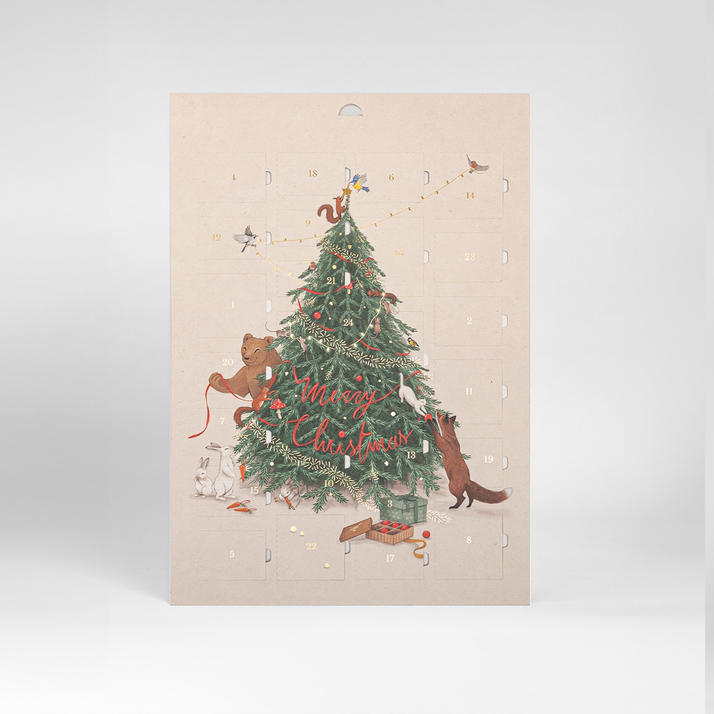 Calendrier de l'Avent Le Noël des animaux