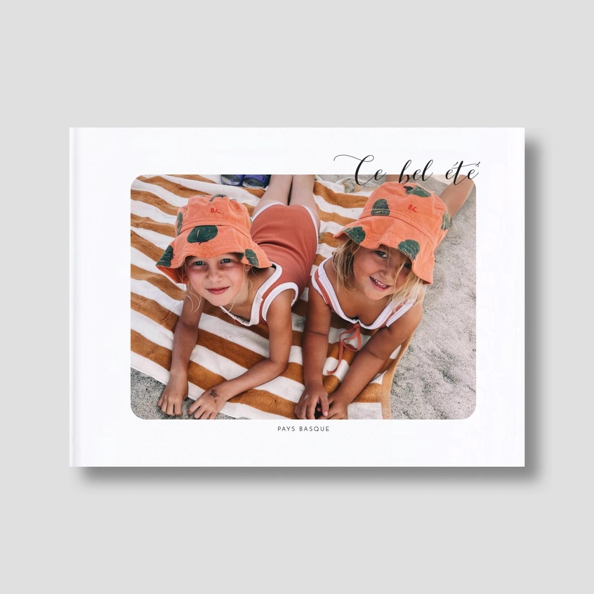 Album photo rigide Calligraphie