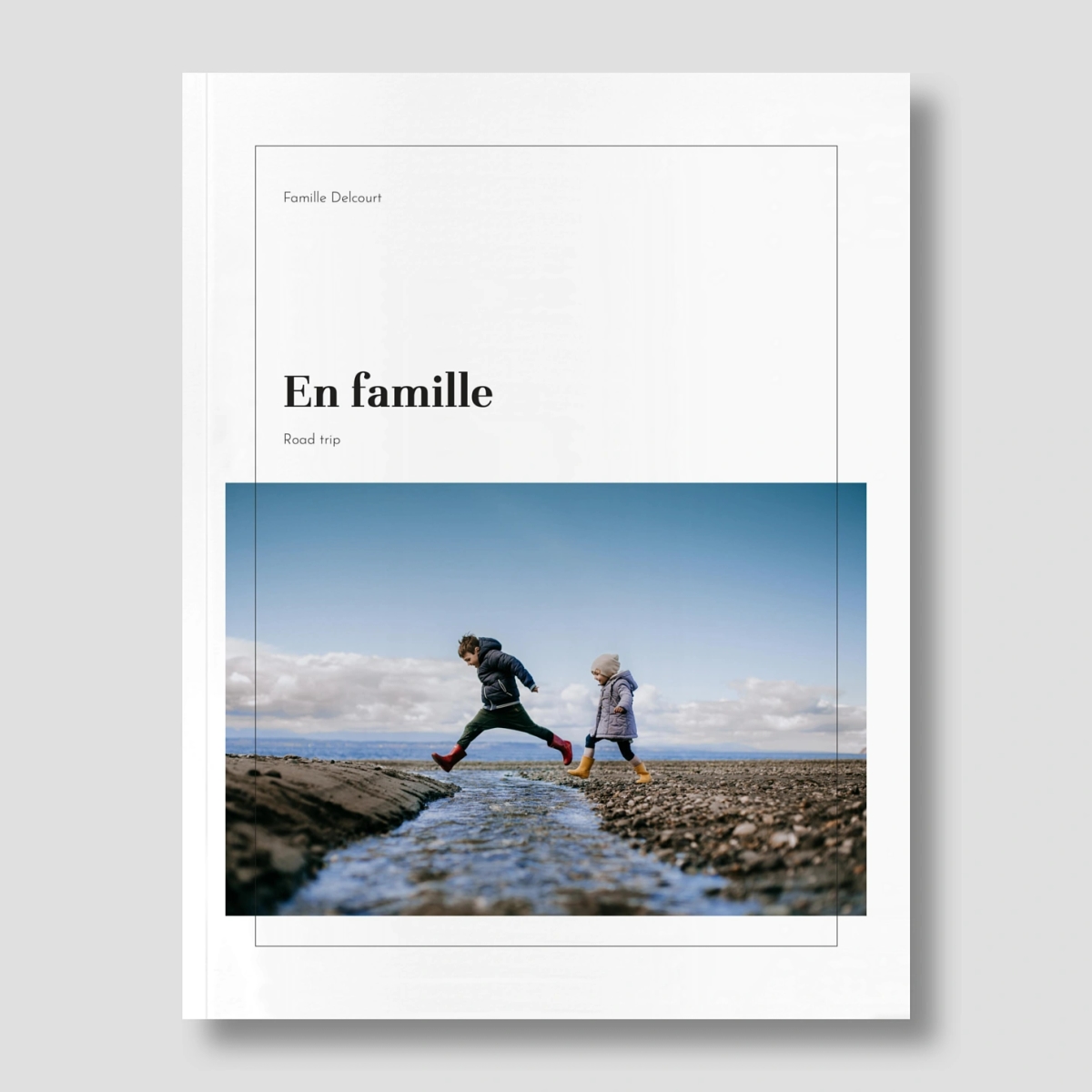 Album photo souple Cadre moderne