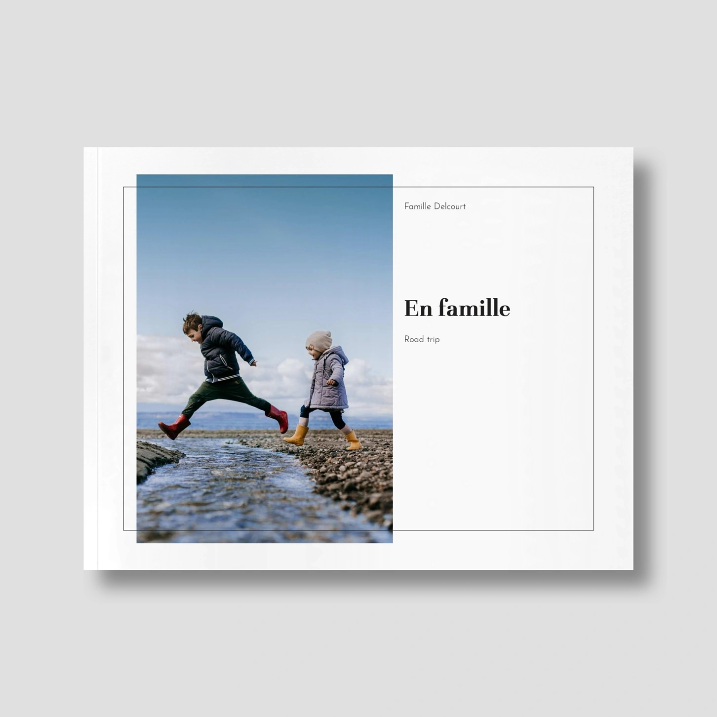 Album photo souple Cadre moderne