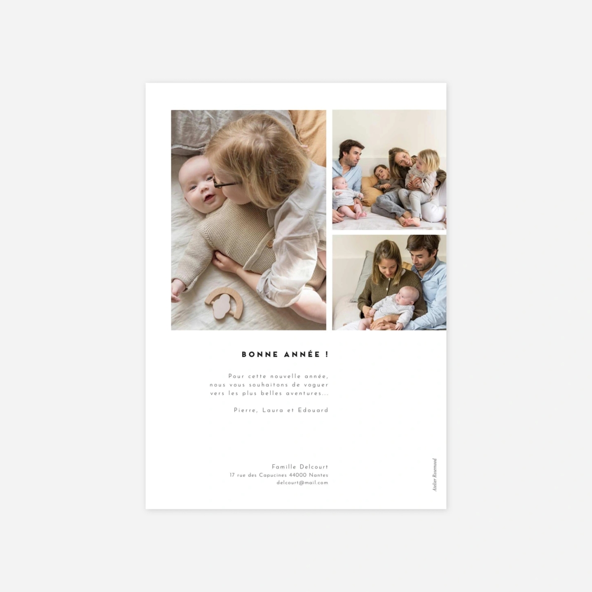 Carte de voeux Cartouche