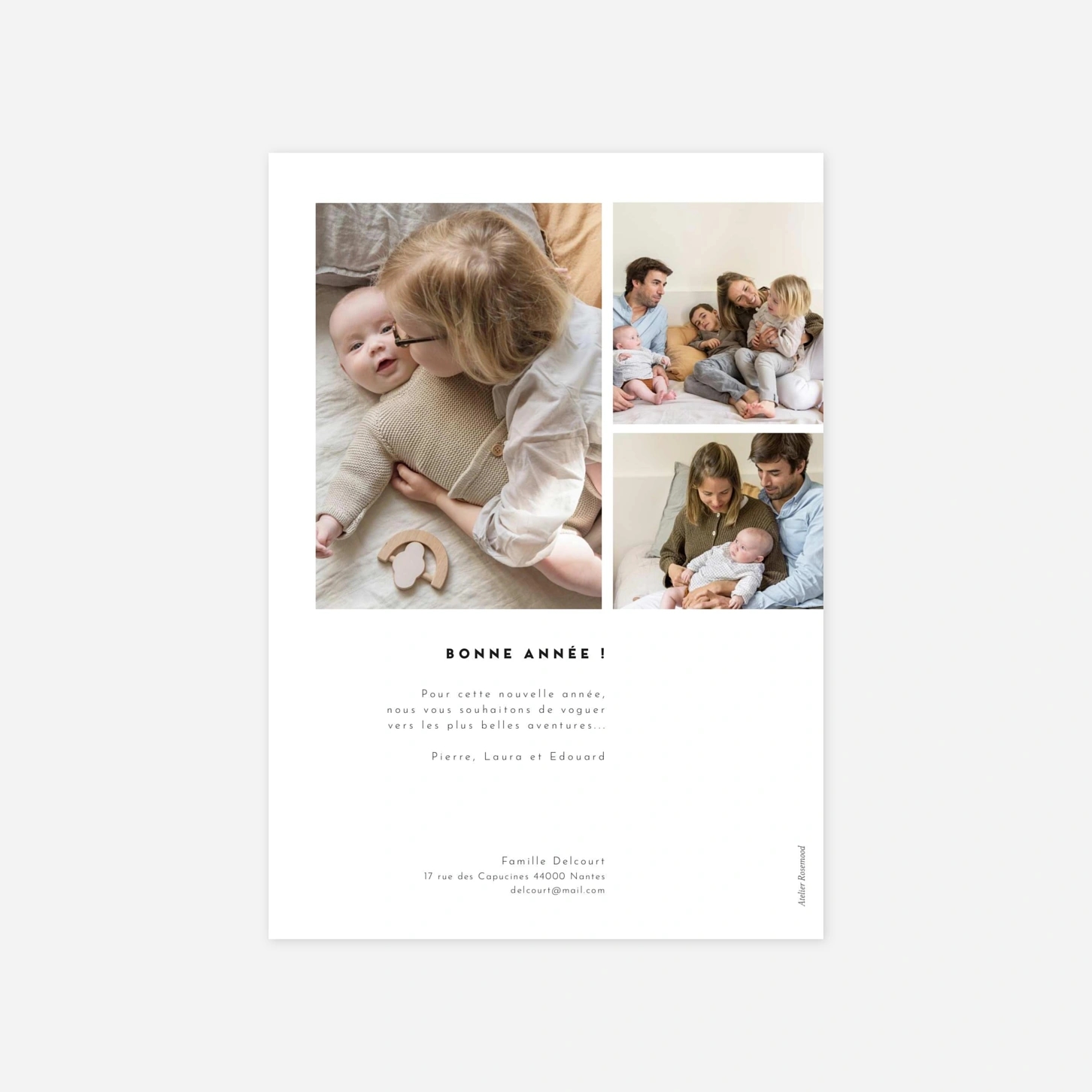 Carte de voeux Cartouche