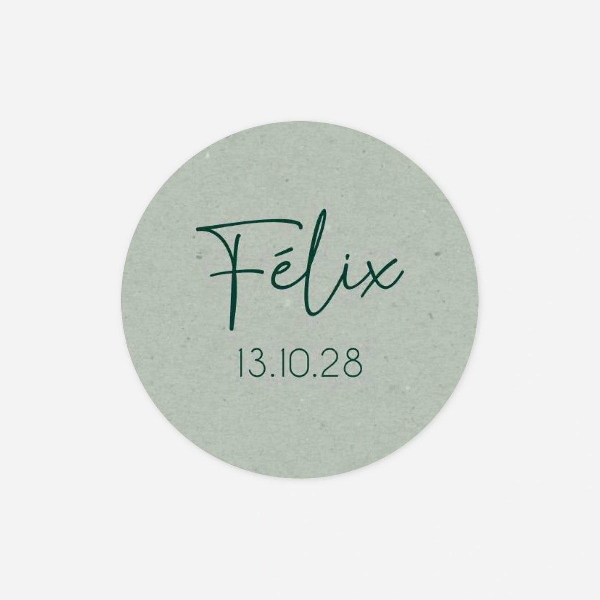 Stickers naissance Cliché Câlin