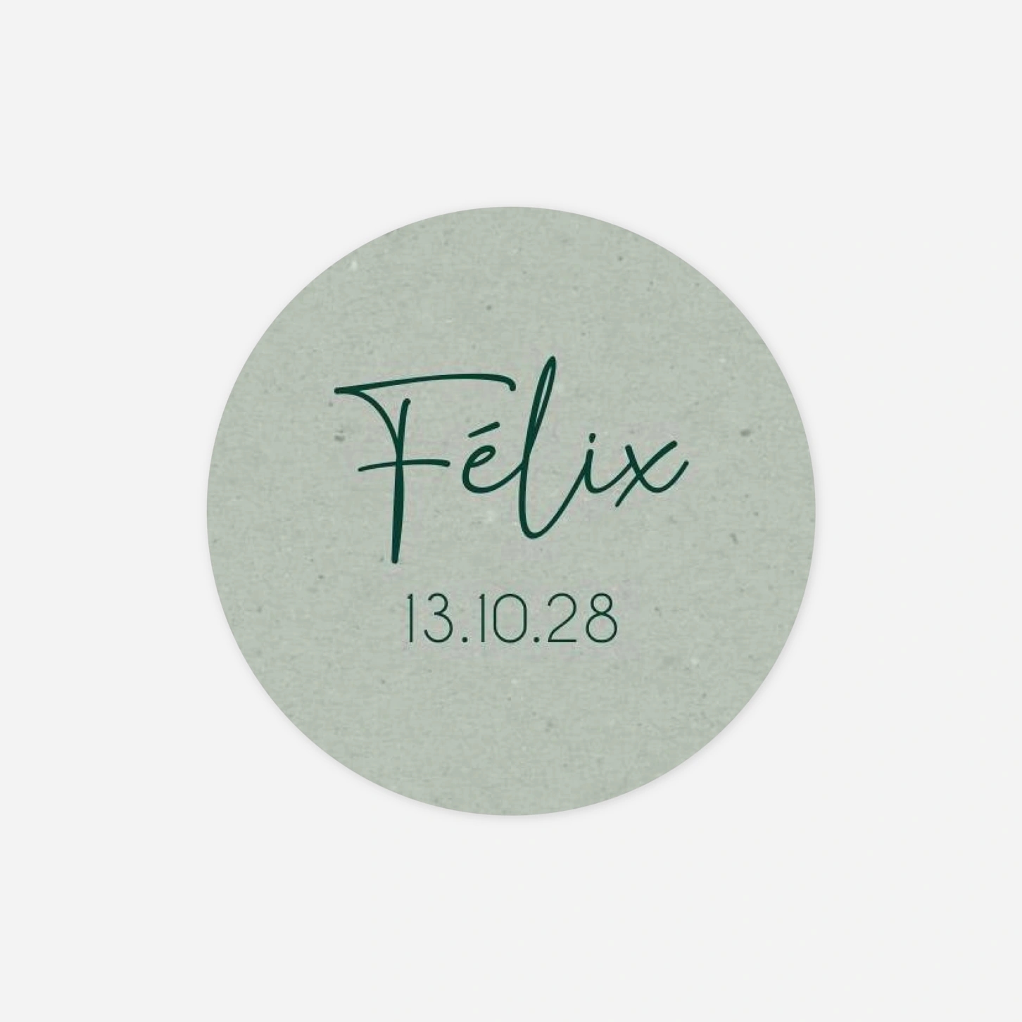 Stickers naissance Cliché Câlin