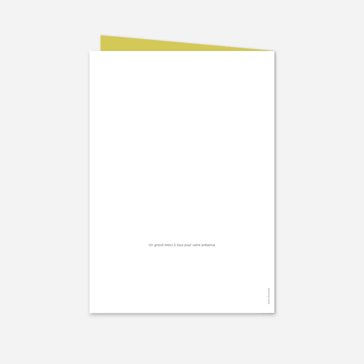 Livret de messe baptême Couronne de fleurs