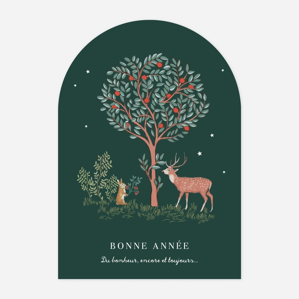 Carte de voeux Conte de Noël