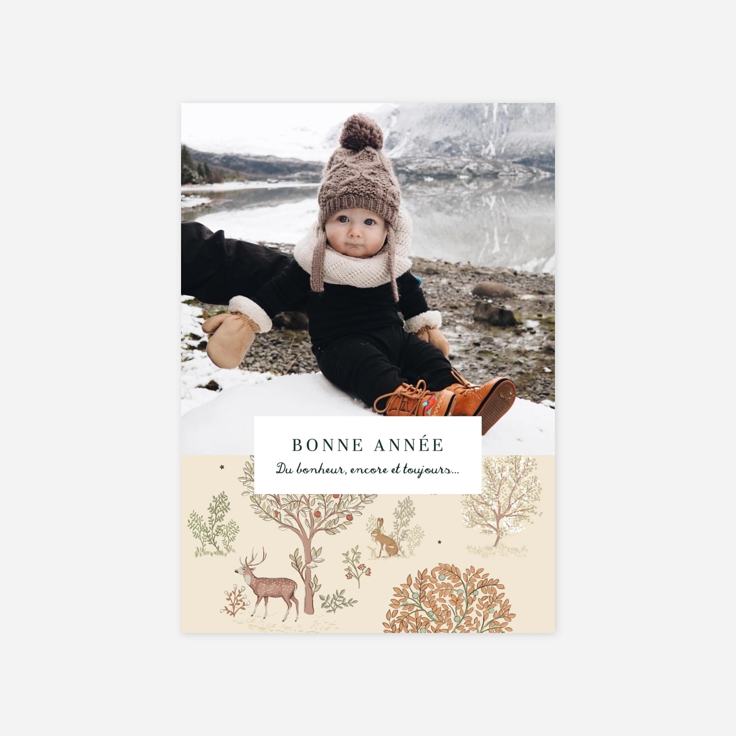 Carte de voeux Joli Conte de Noël