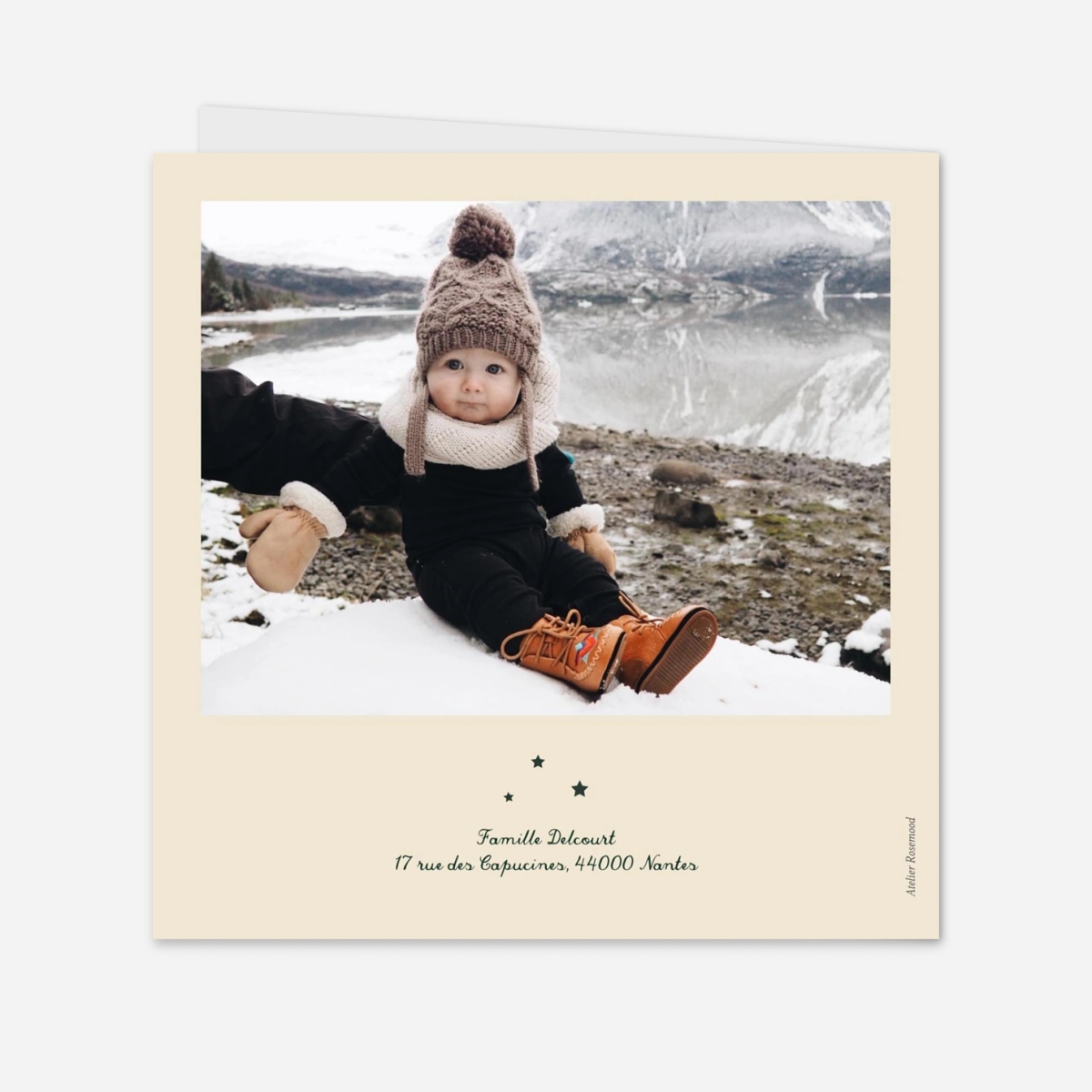 Carte de voeux Joli Conte de Noël