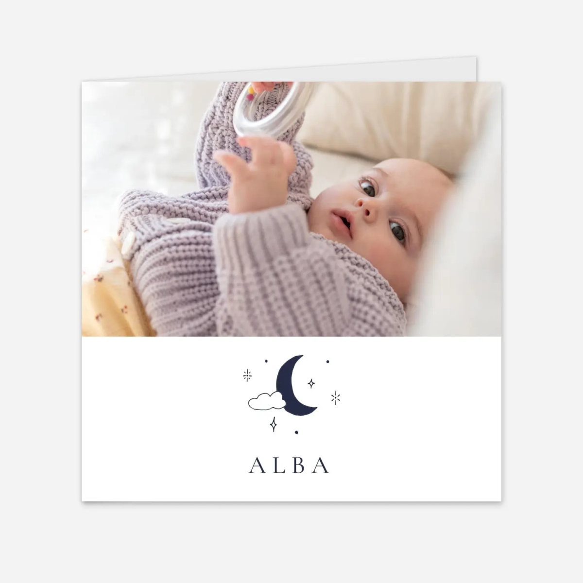 Faire-part naissance Céleste