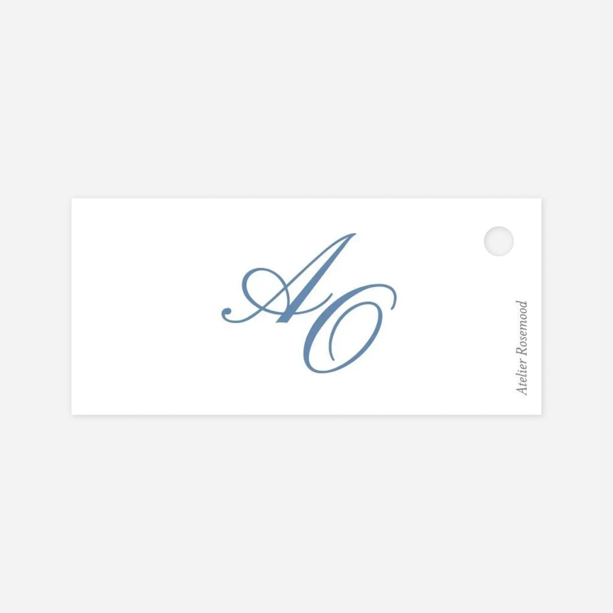 Etiquette perforée mariage Chic liseré