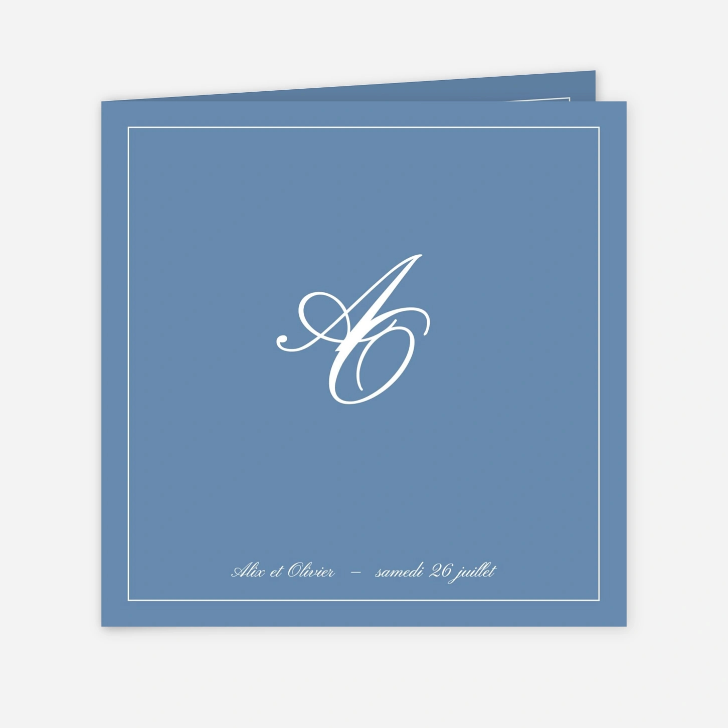 Faire-part mariage Chic liseré