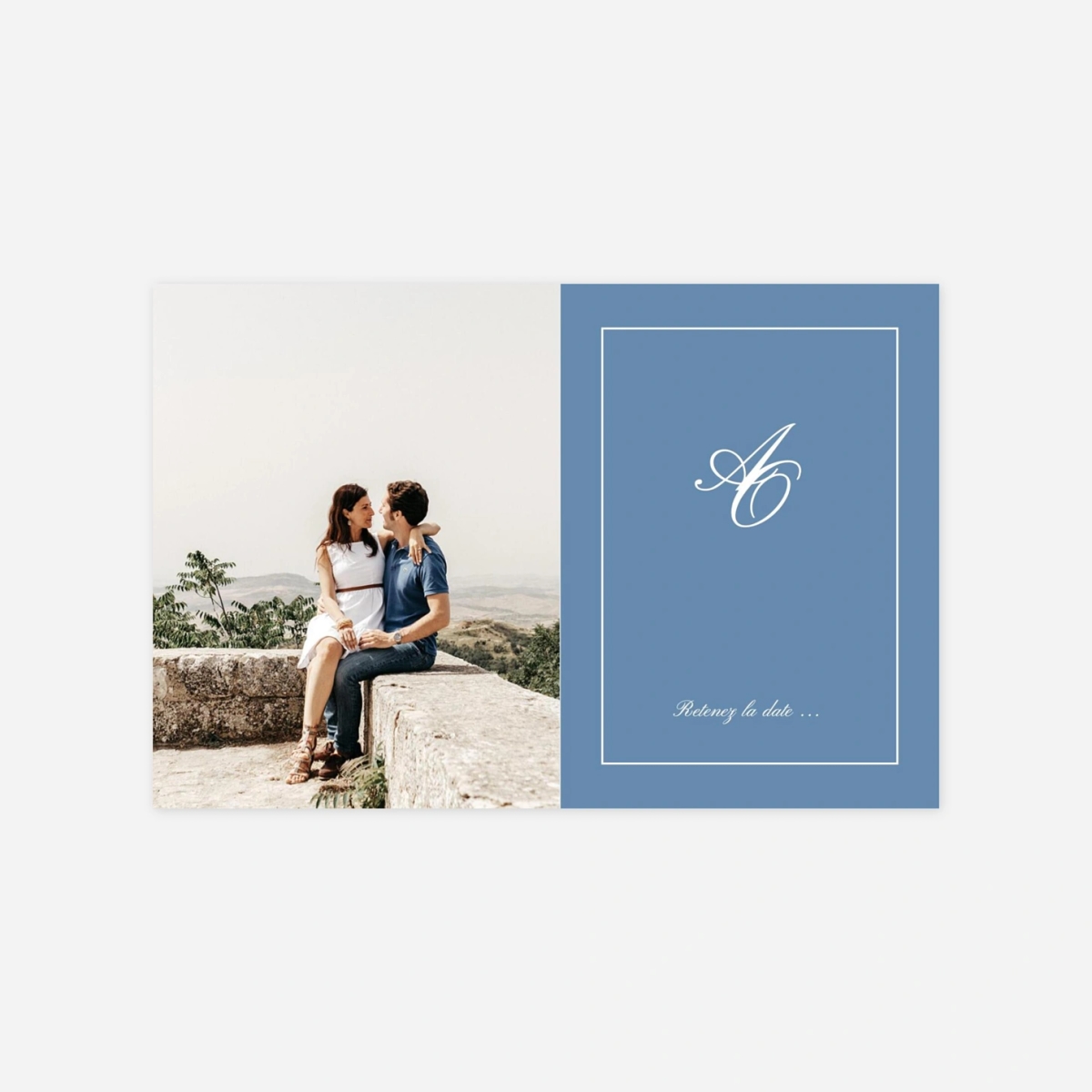 Save the date Chic liseré