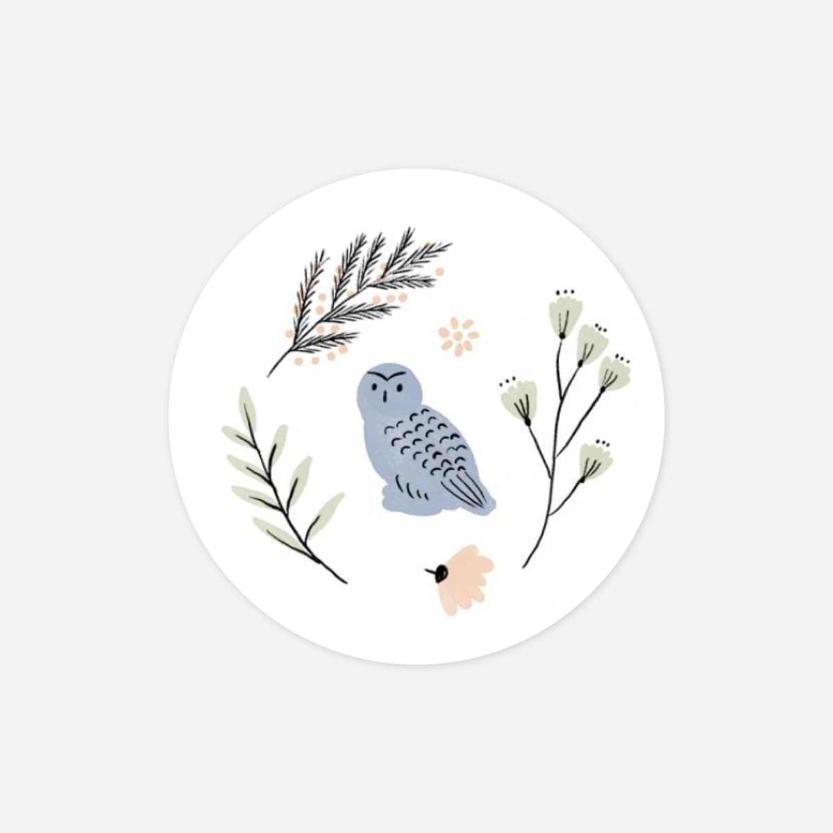 Stickers naissance Clairiére