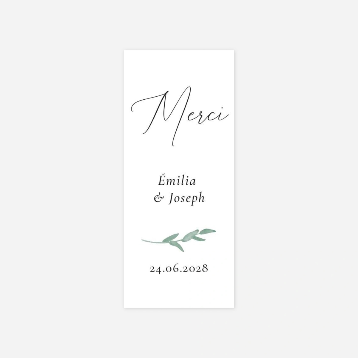 Stickers mariage Couronne d'eucalyptus