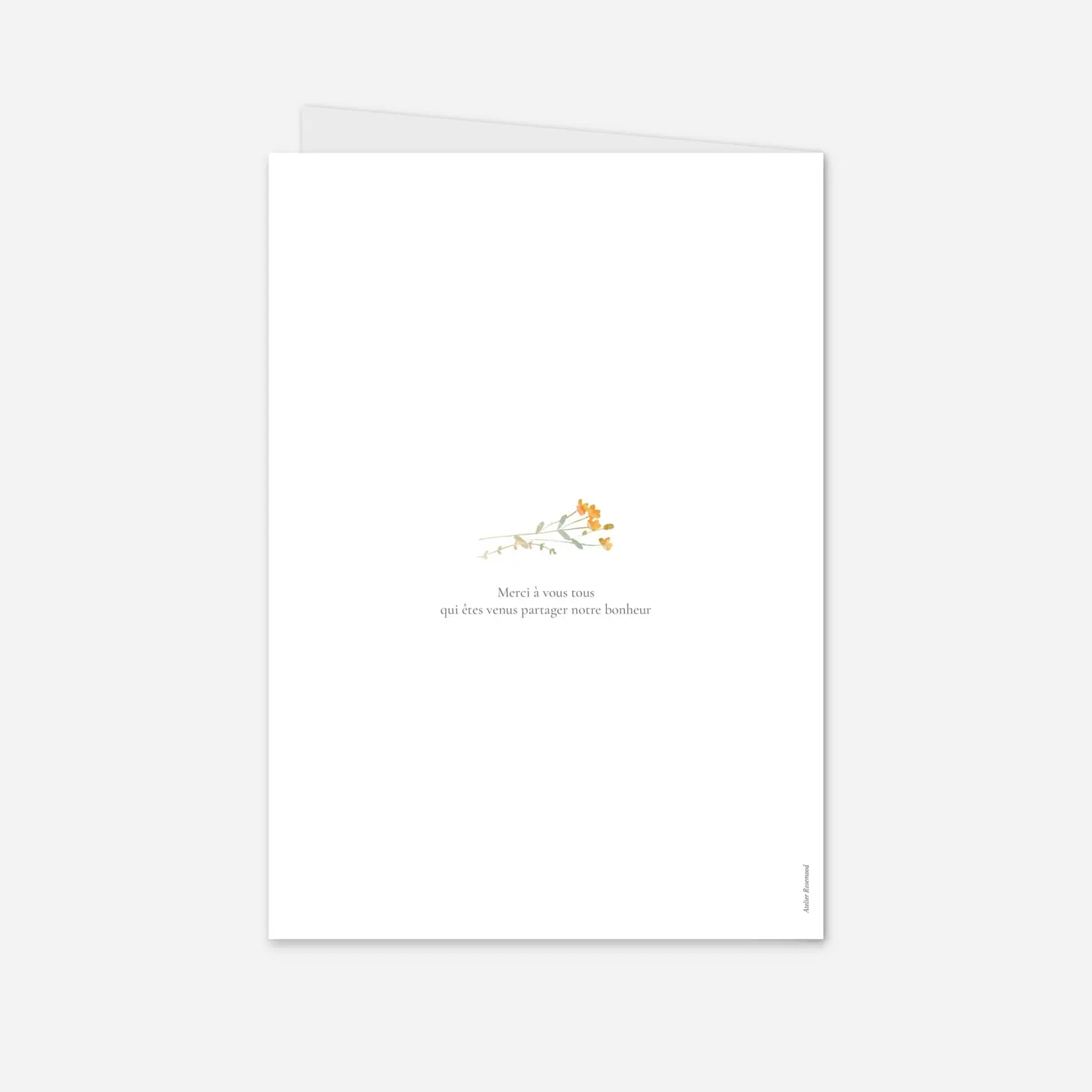 Livret de messe mariage Couronne florale