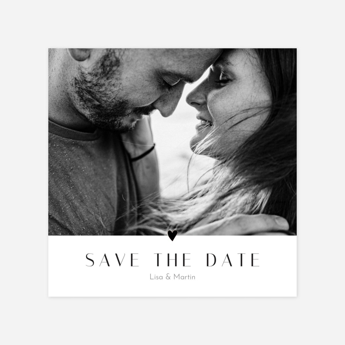 Save the date Cœur d'or