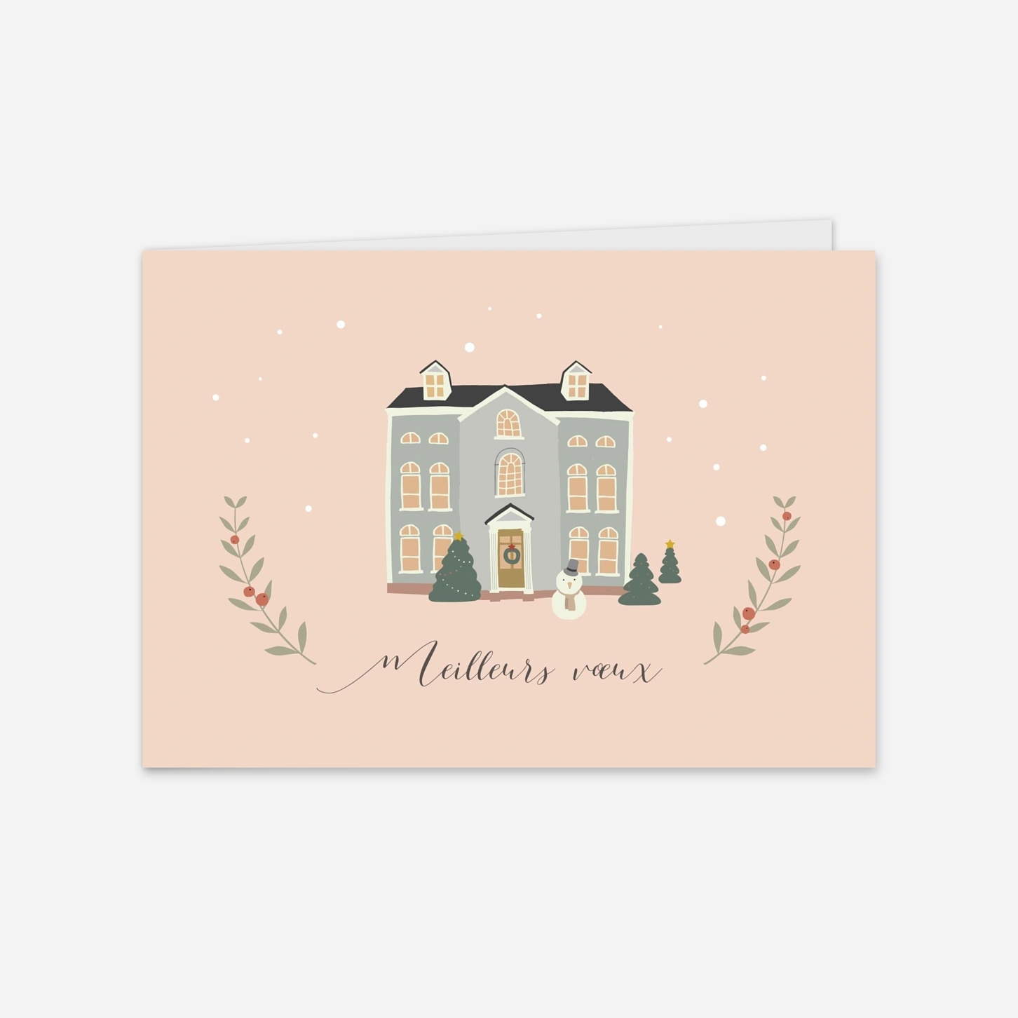 Carte de voeux Cottage