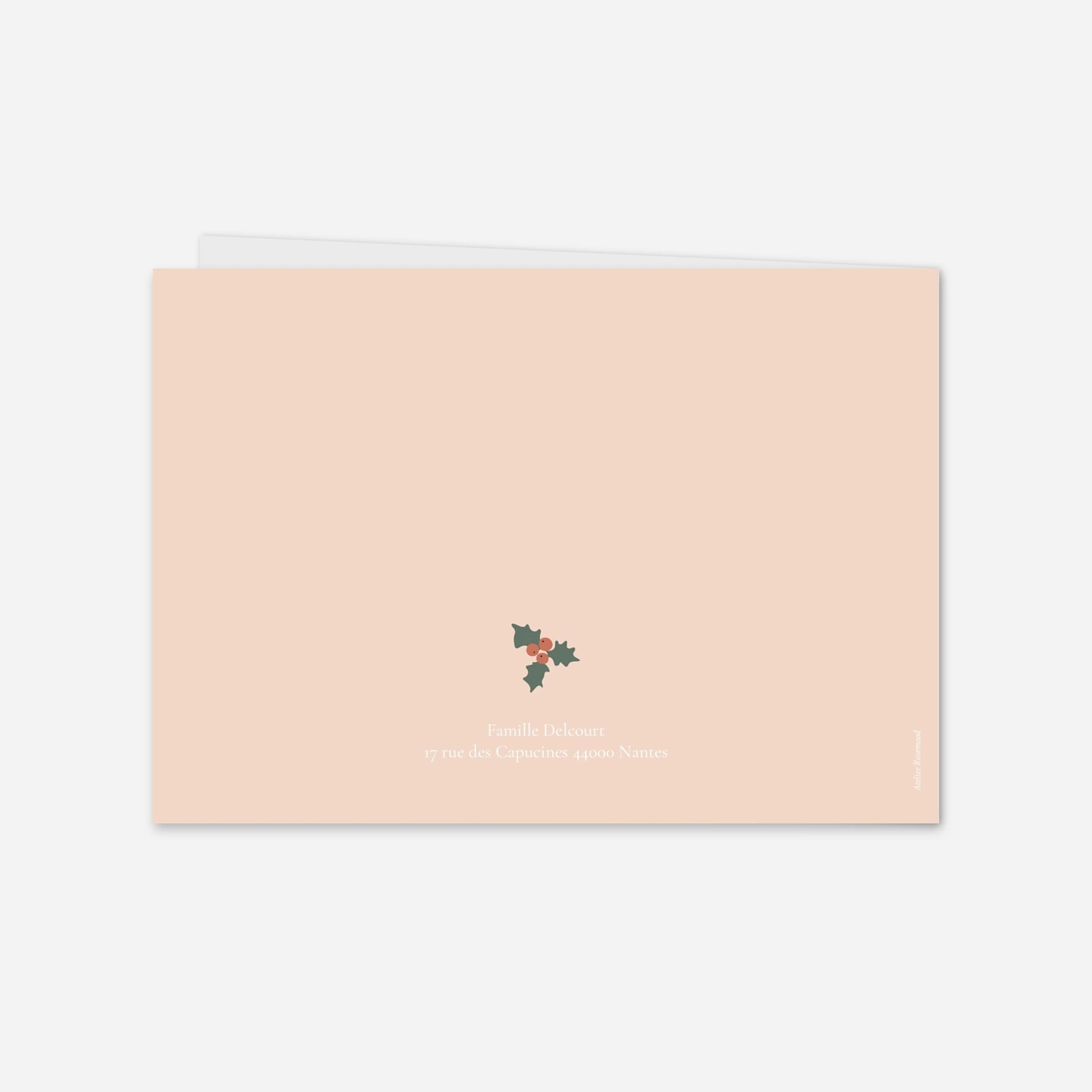 Carte de voeux Cottage