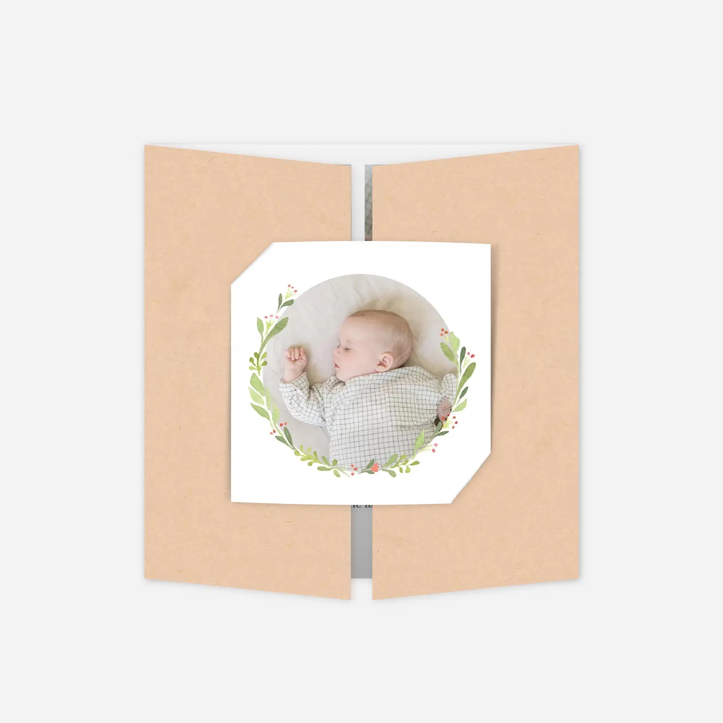 Faire-part naissance Cueillette