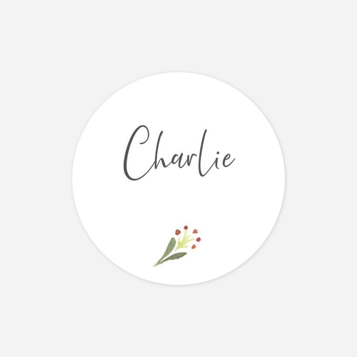 Stickers naissance Cueillette