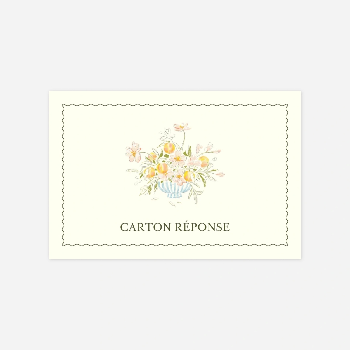 Carton réponse Dolce Amore