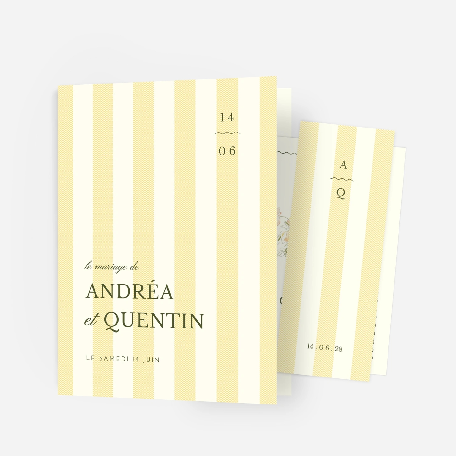 Faire-part mariage Dolce Amore