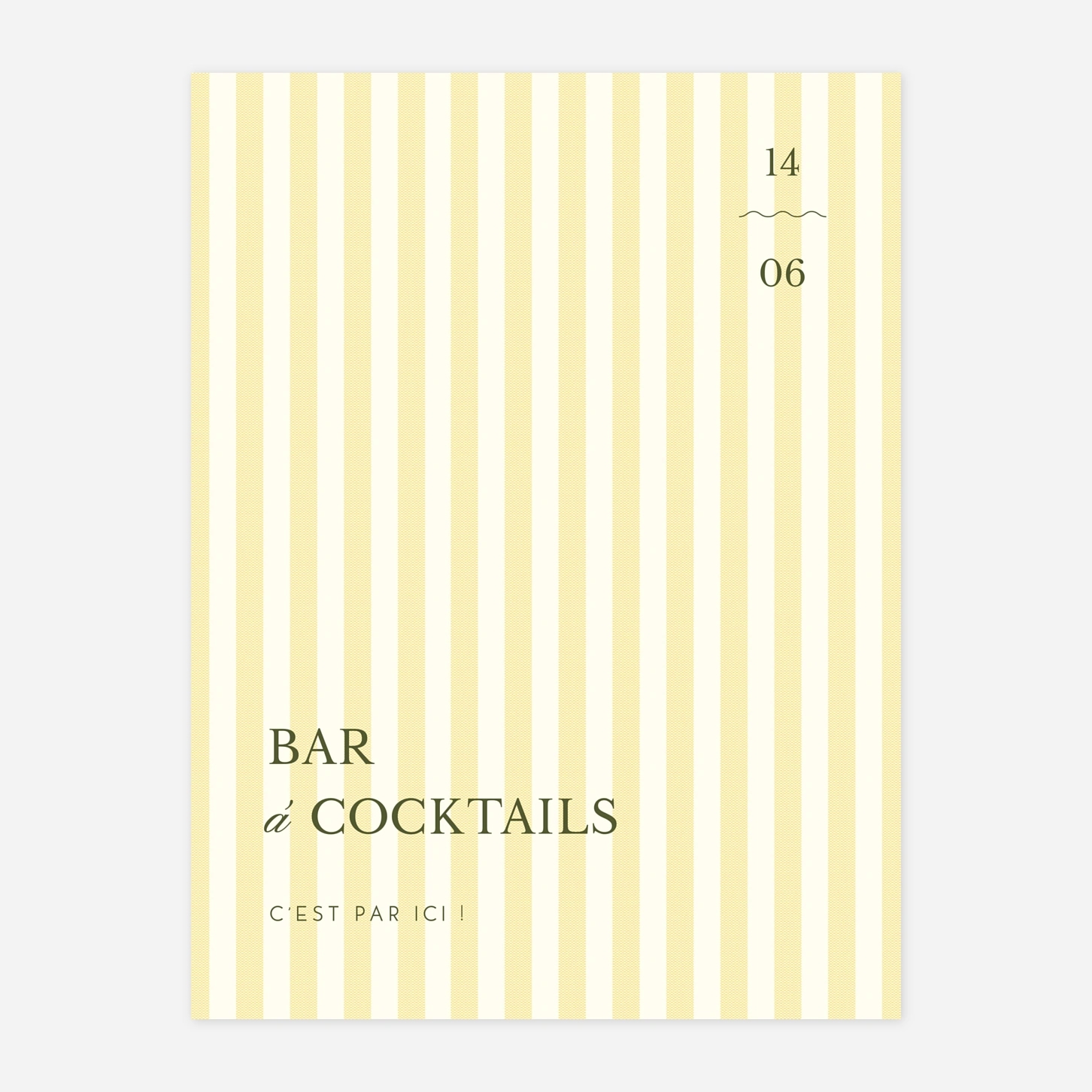 Panneau mariage Dolce Amore