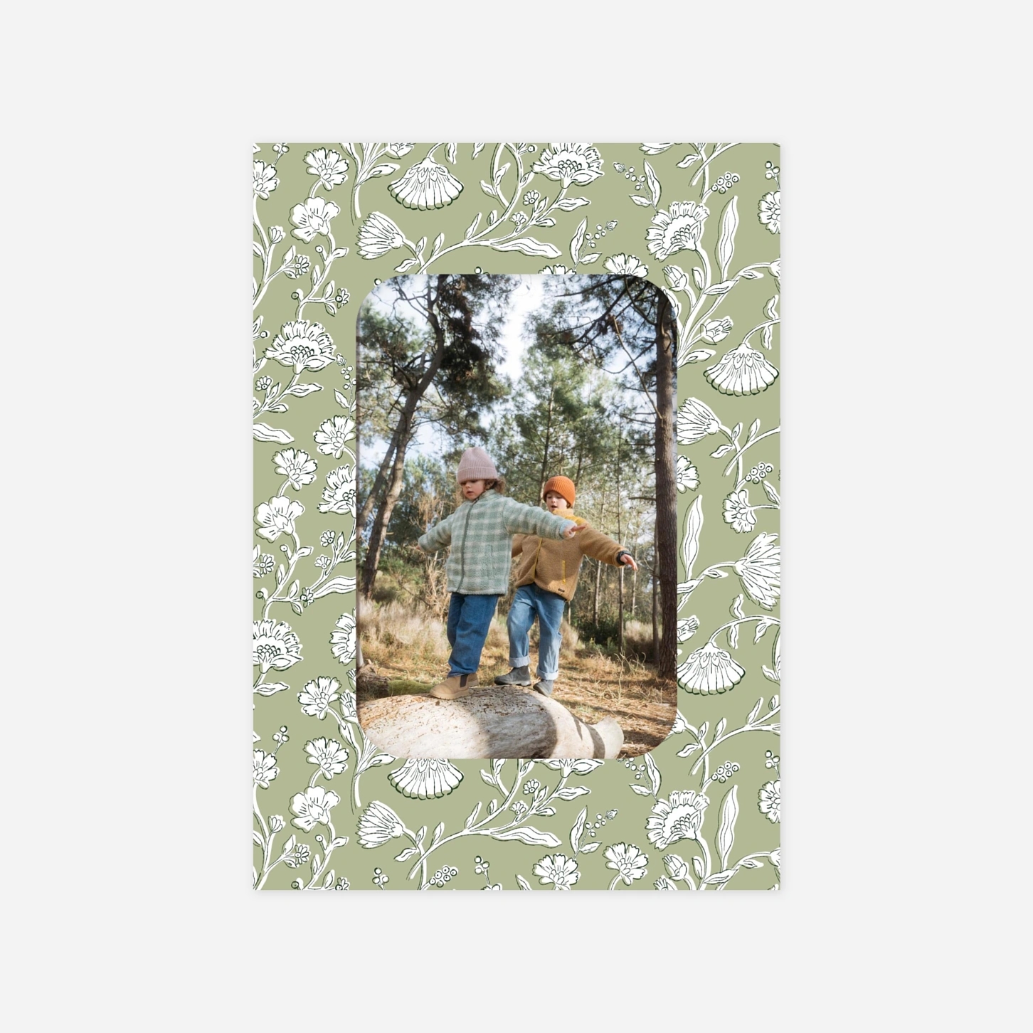 Carte de voeux Douces indiennes