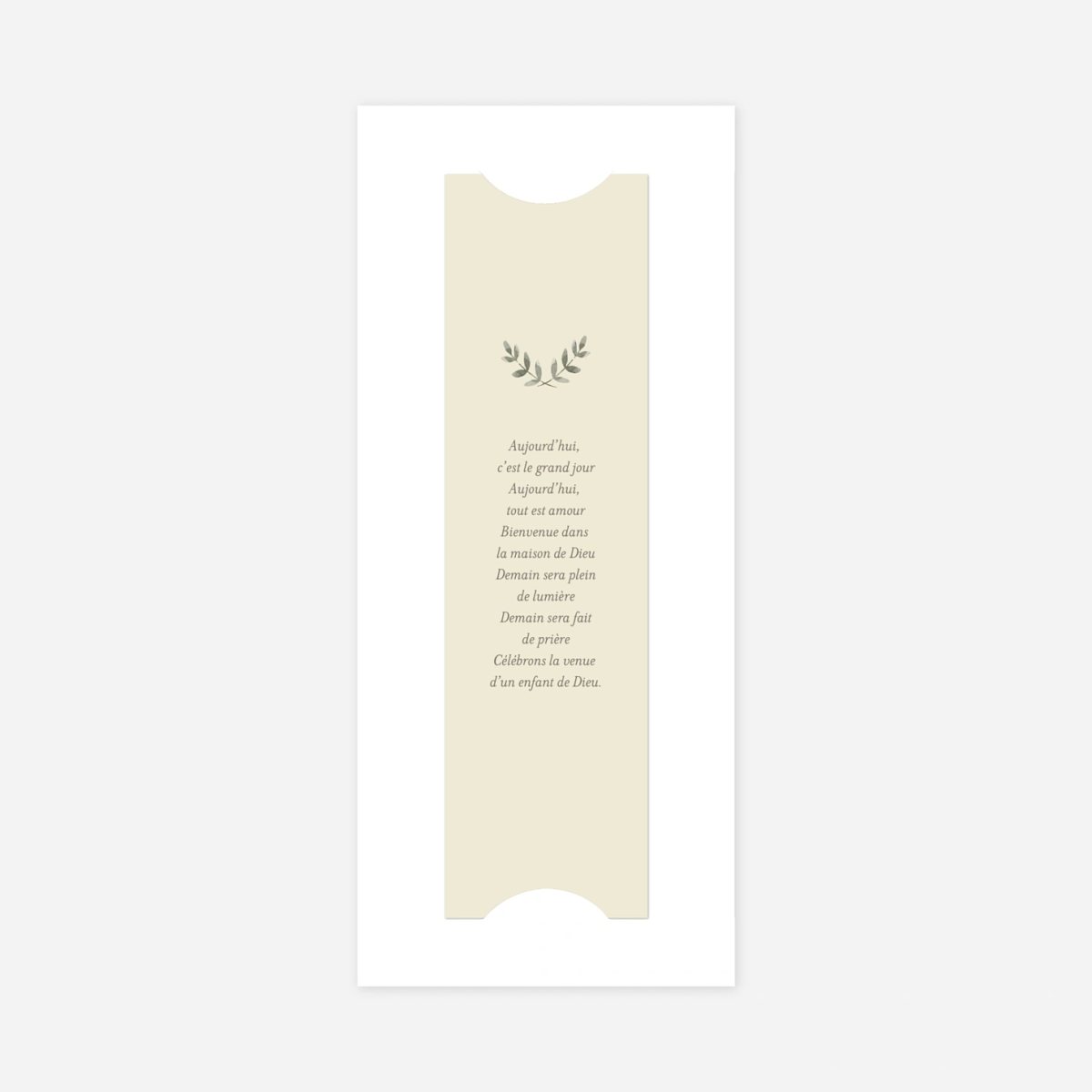 Invitation communion Douce lueur