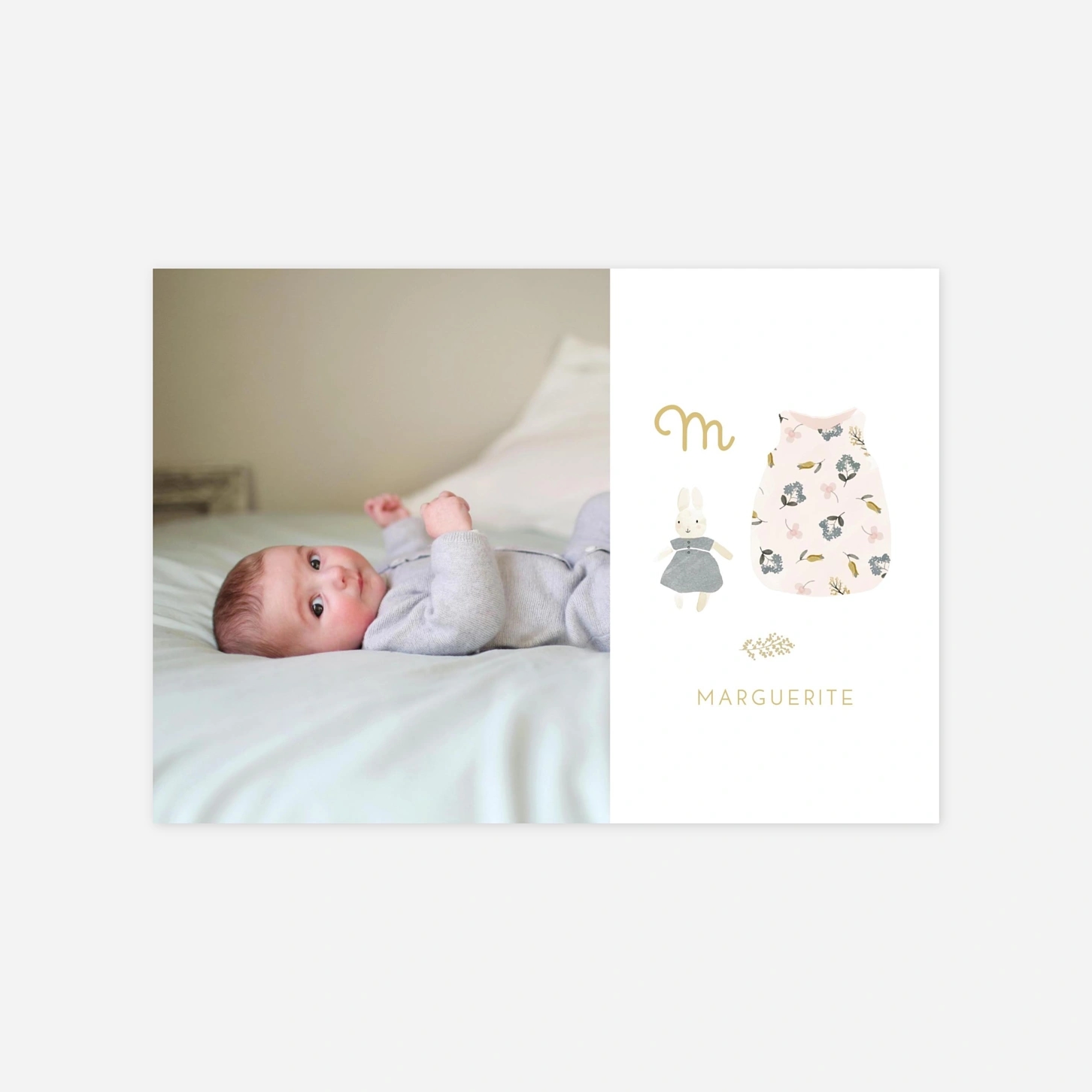 Faire-part naissance Doux rêves